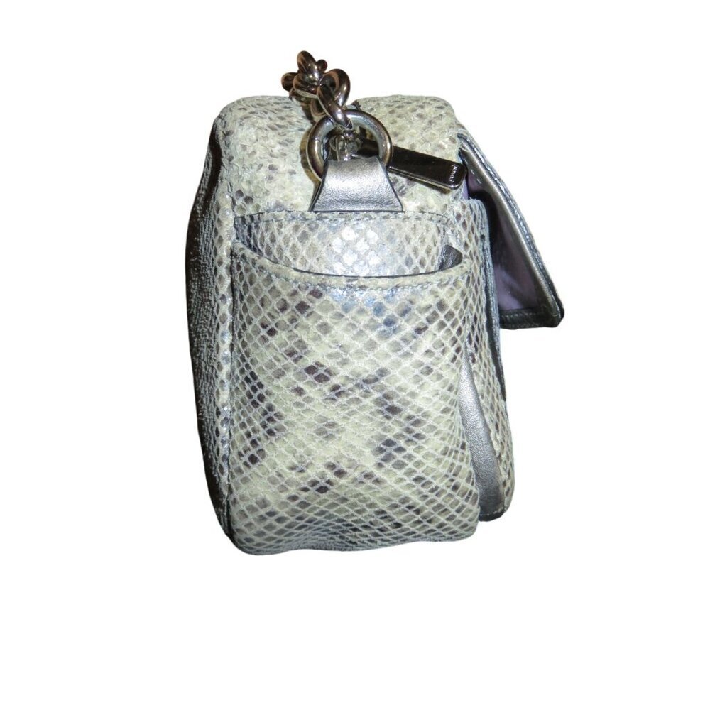 Coach 2018 Campbell Me Iridescent Python Embossed… - image 4